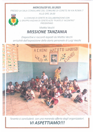 Missione Tanzania